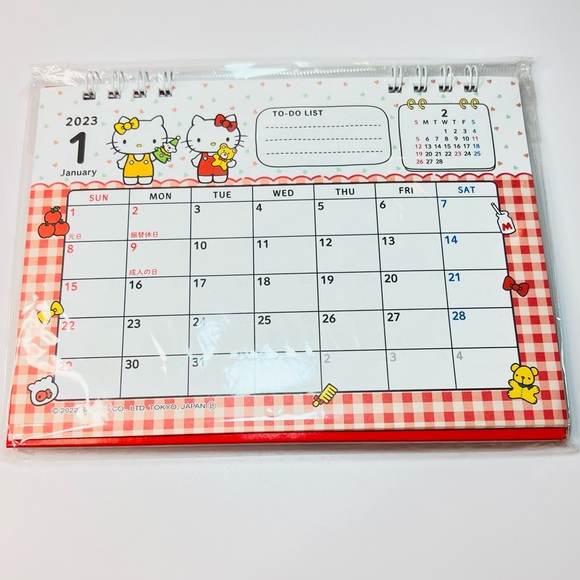 Hello Kitty | Office | Hello Kitty 223 Small Desktop Calendar | Poshmark